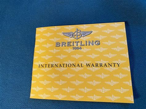 Breitling warranty status